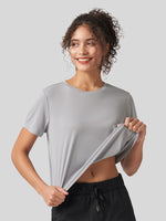 willit Women's Workout Tops Athletic Shirts 