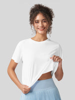 willit Women's Workout Tops Athletic Shirts 