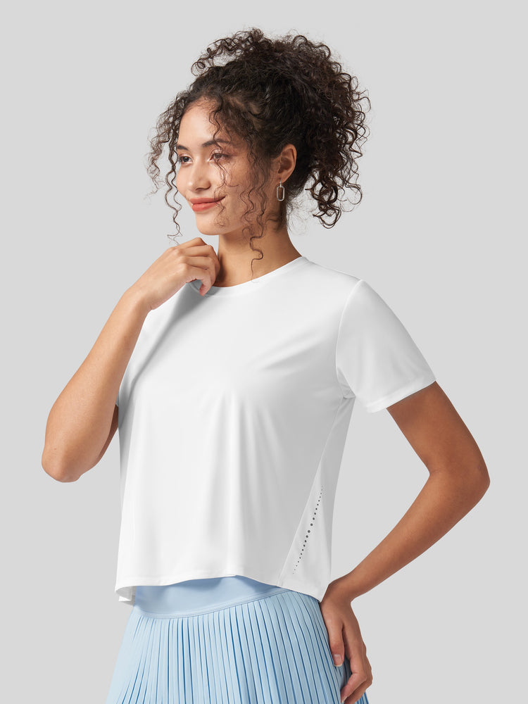 willit Women's Workout Tops Athletic Shirts 