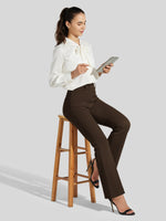 Women's Yoga Dress Pants Flare Pants_