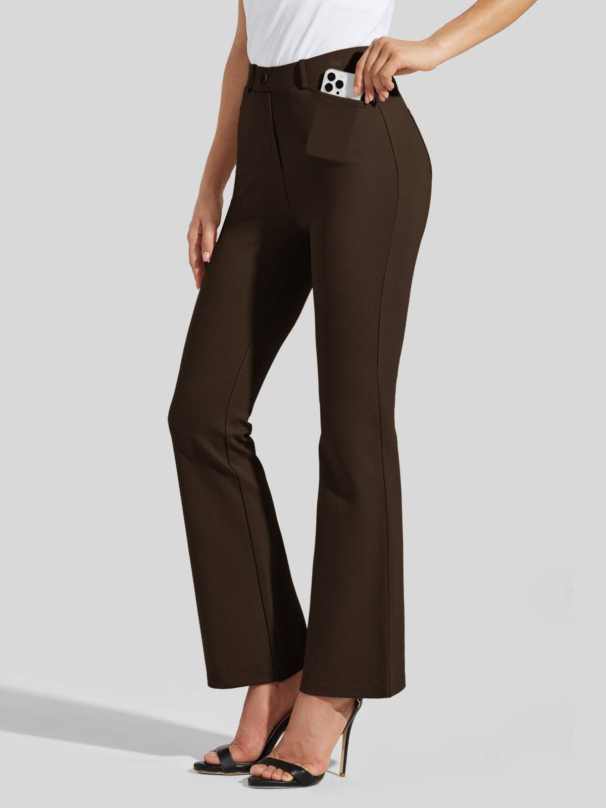 Women's Yoga Dress Pants Flare Pants_