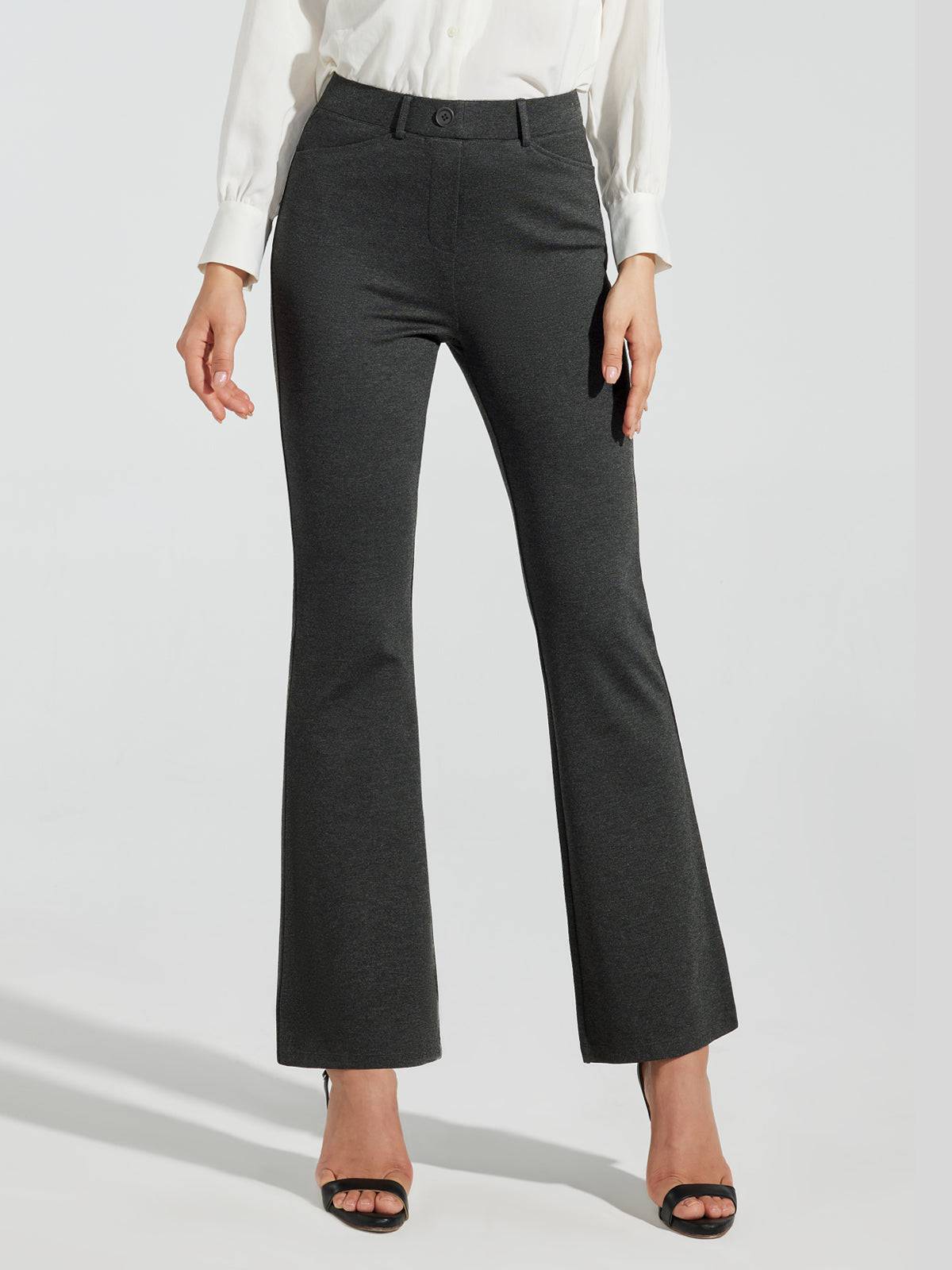Women's Yoga Dress Pants Flare Pants_