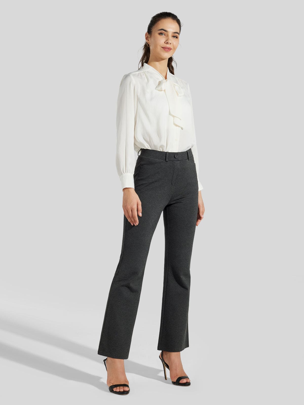 Women's Yoga Dress Pants Flare Pants_