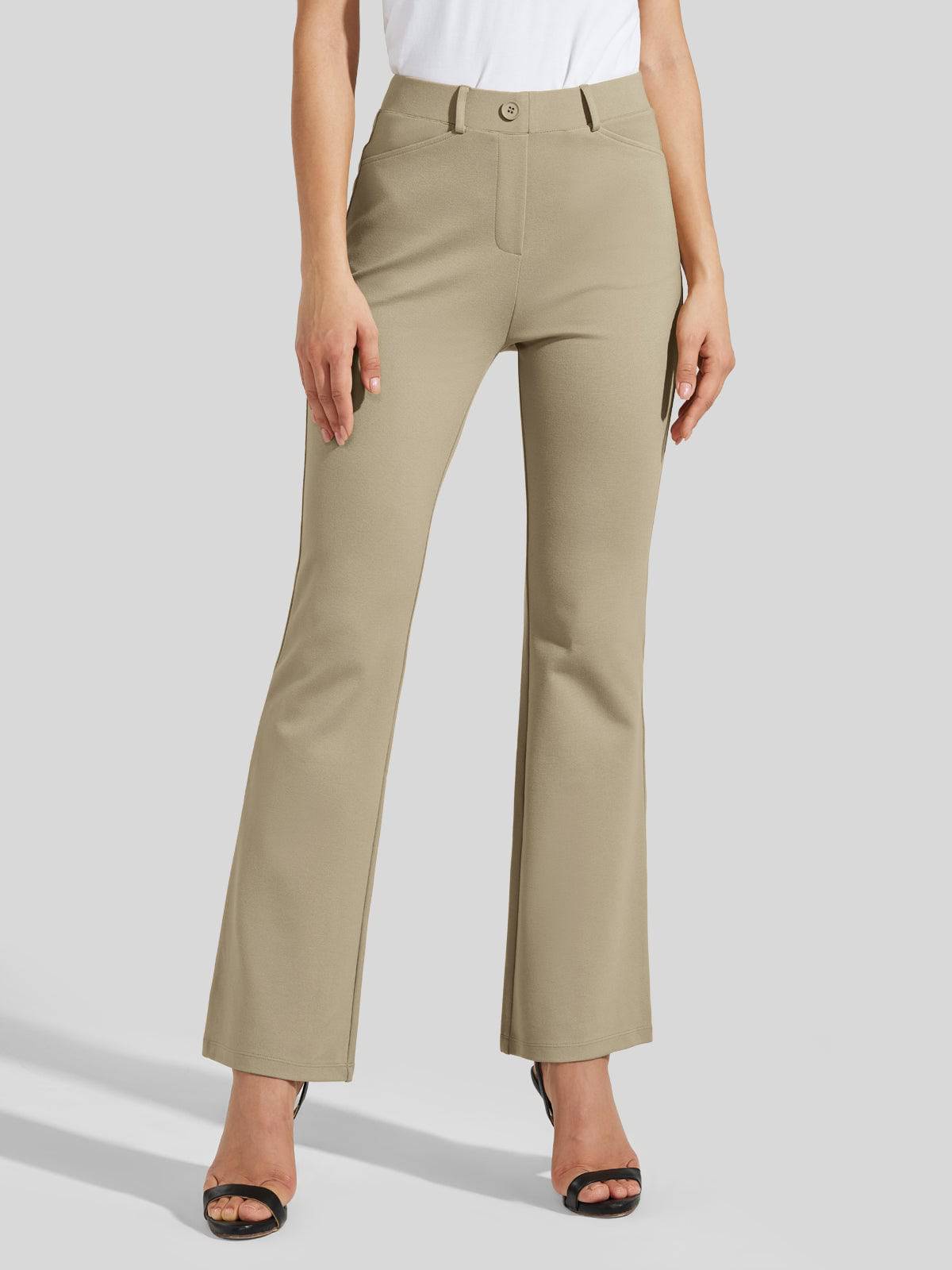 Women's Yoga Dress Pants Flare Pants_