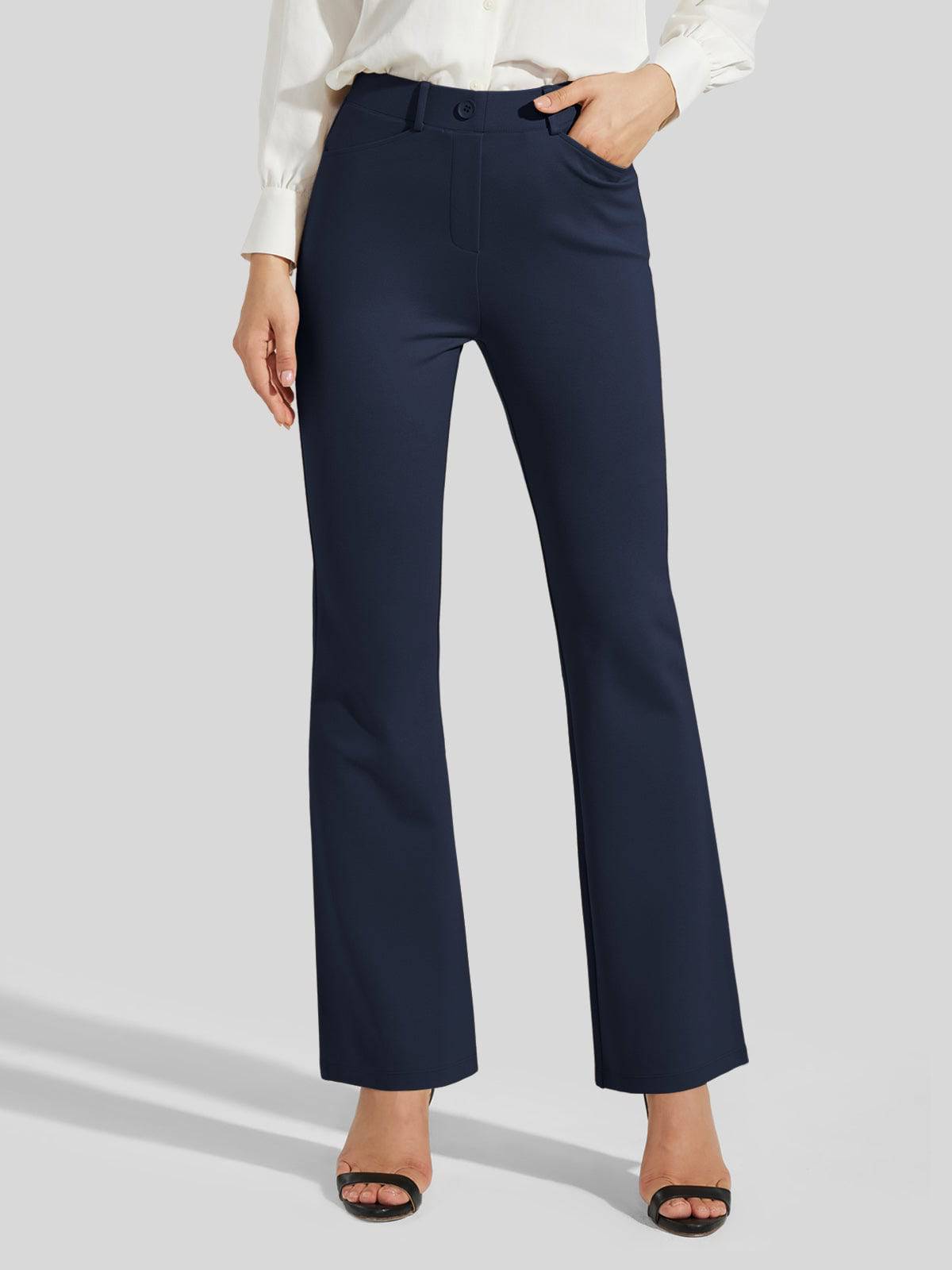 Women's Yoga Dress Pants Flare Pants_