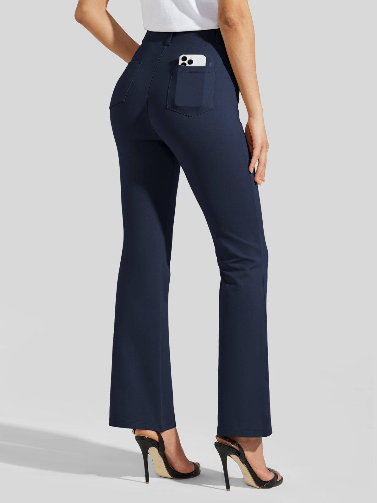 Women's Yoga Dress Pants Flare Pants_