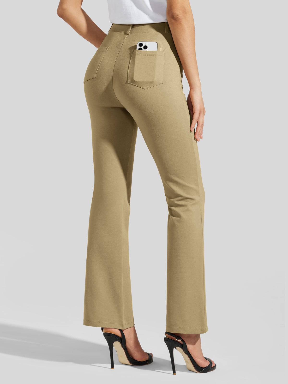 Women's Yoga Dress Pants Flare Pants_
