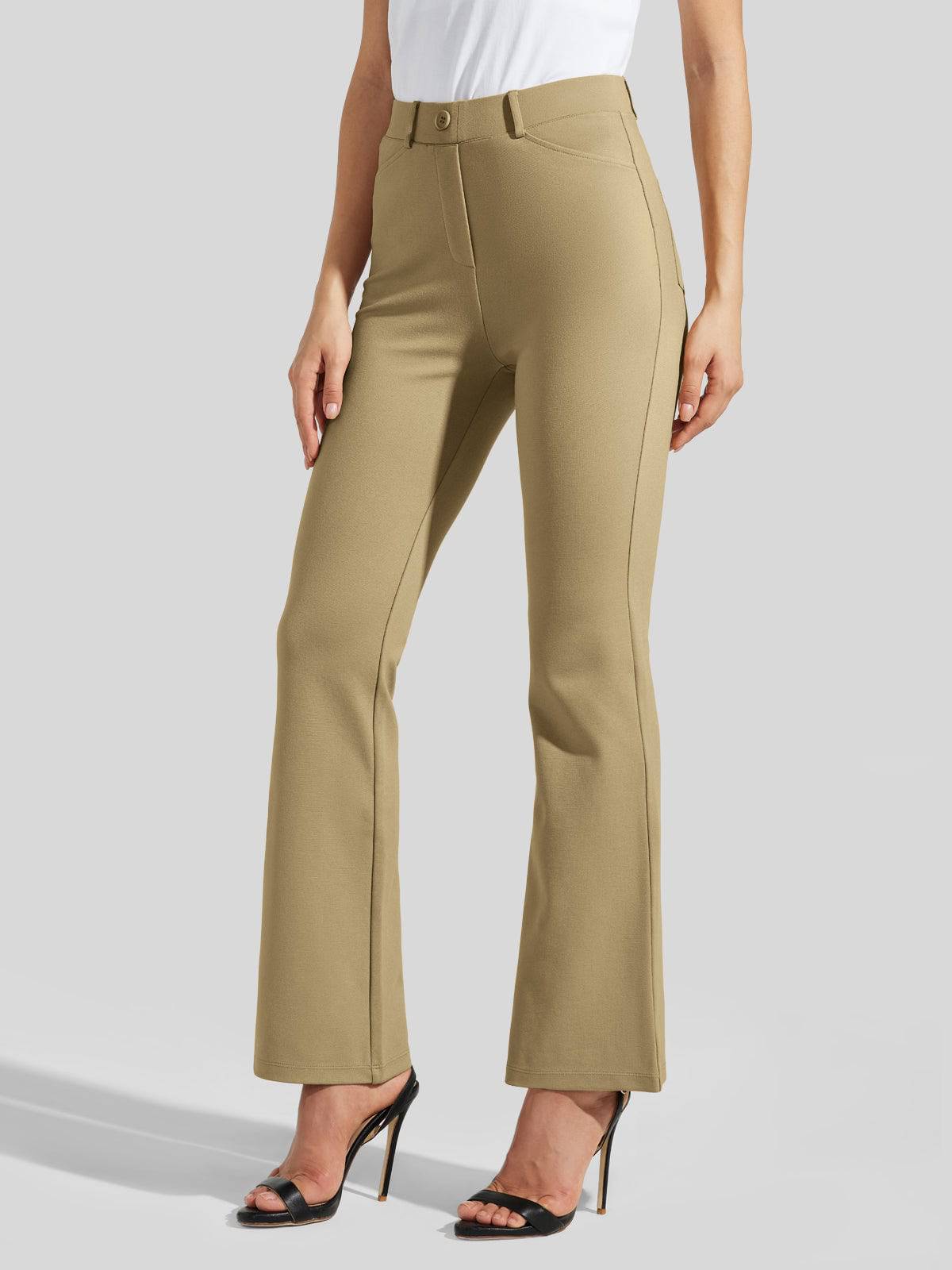 Women's Yoga Dress Pants Flare Pants_