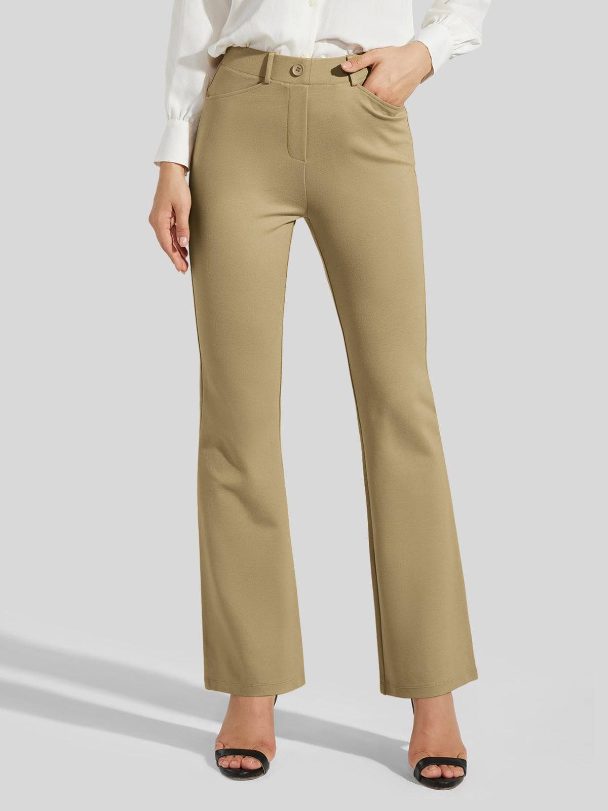Women's Yoga Dress Pants Flare Pants_