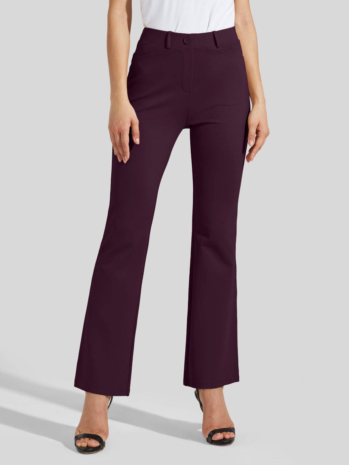 Women's Yoga Dress Pants Flare Pants_