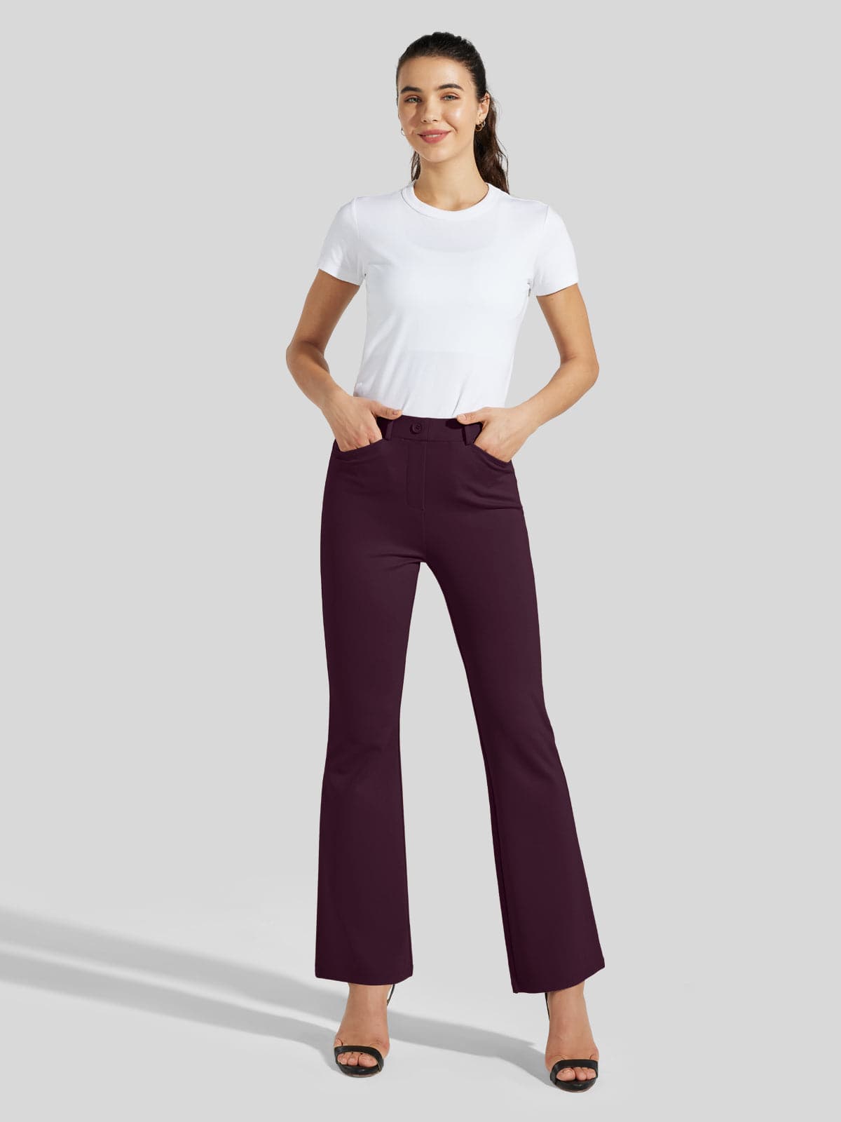 Women's Yoga Dress Pants Flare Pants_