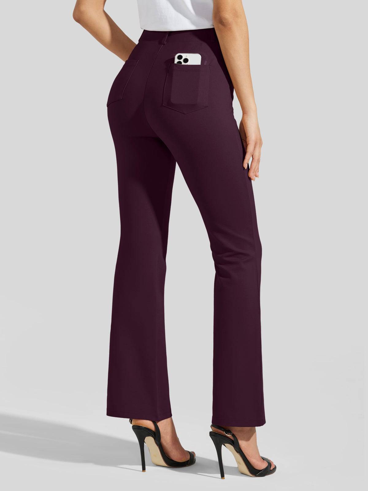 Women's Yoga Dress Pants Flare Pants_