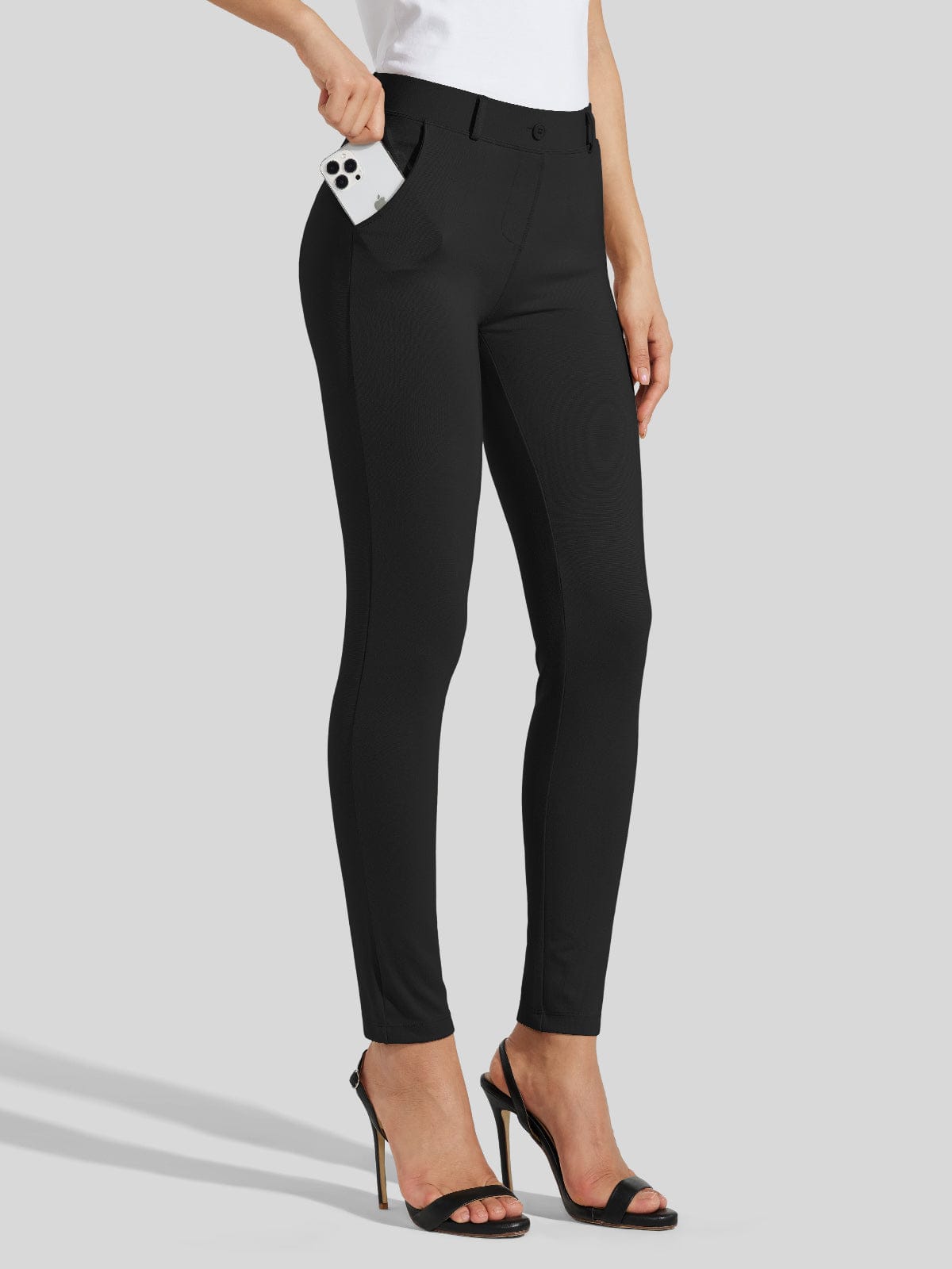 Women's  Skinny Yoga Dress Pants_