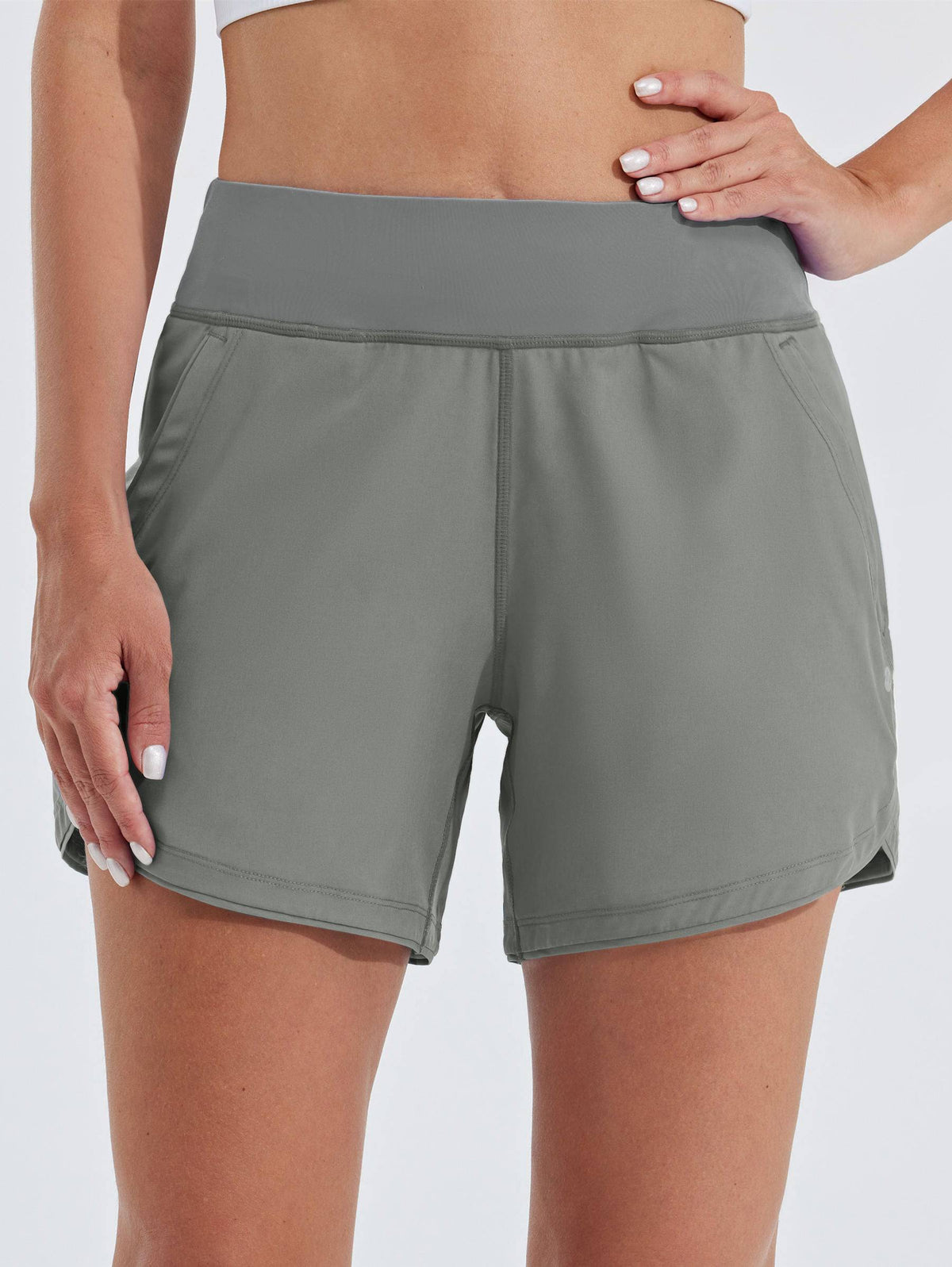 Willit Women's Swim Board Shorts 5 Inch in 
