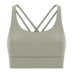 Womens Cross Back Yoga Bra 