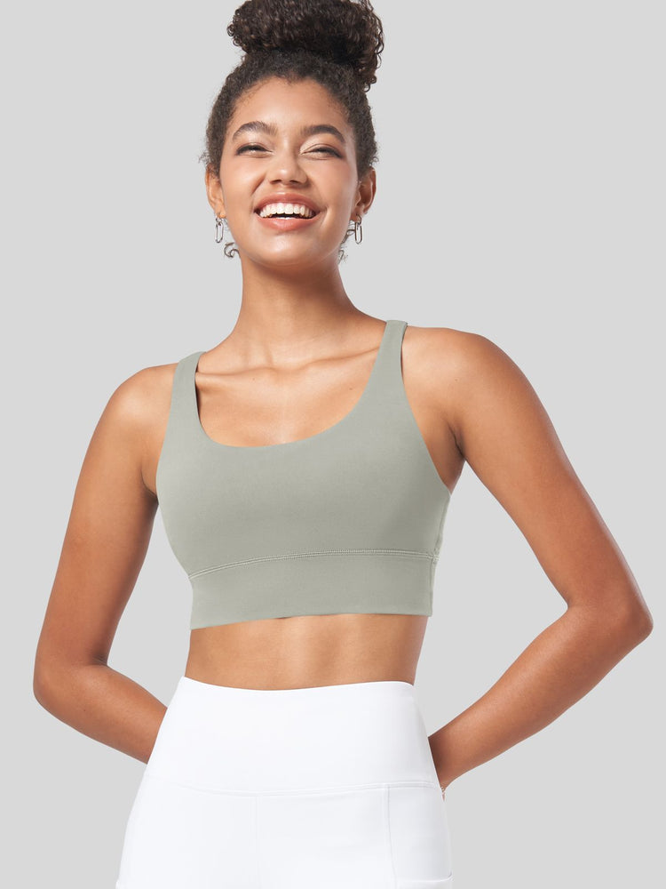 Womens Cross Back Yoga Bra 