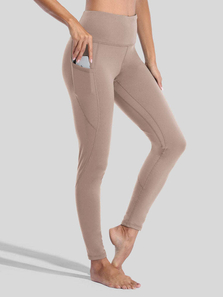 Willit Women_s Fluffy Fleece Lined Leggings 