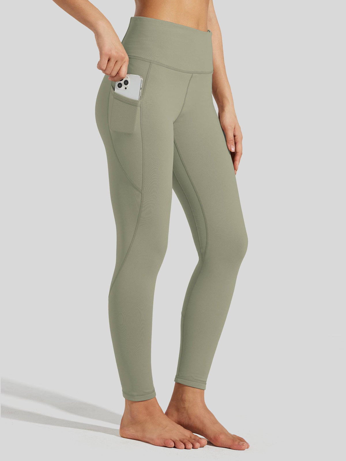 Willit Women_s Fluffy Fleece Lined Leggings 