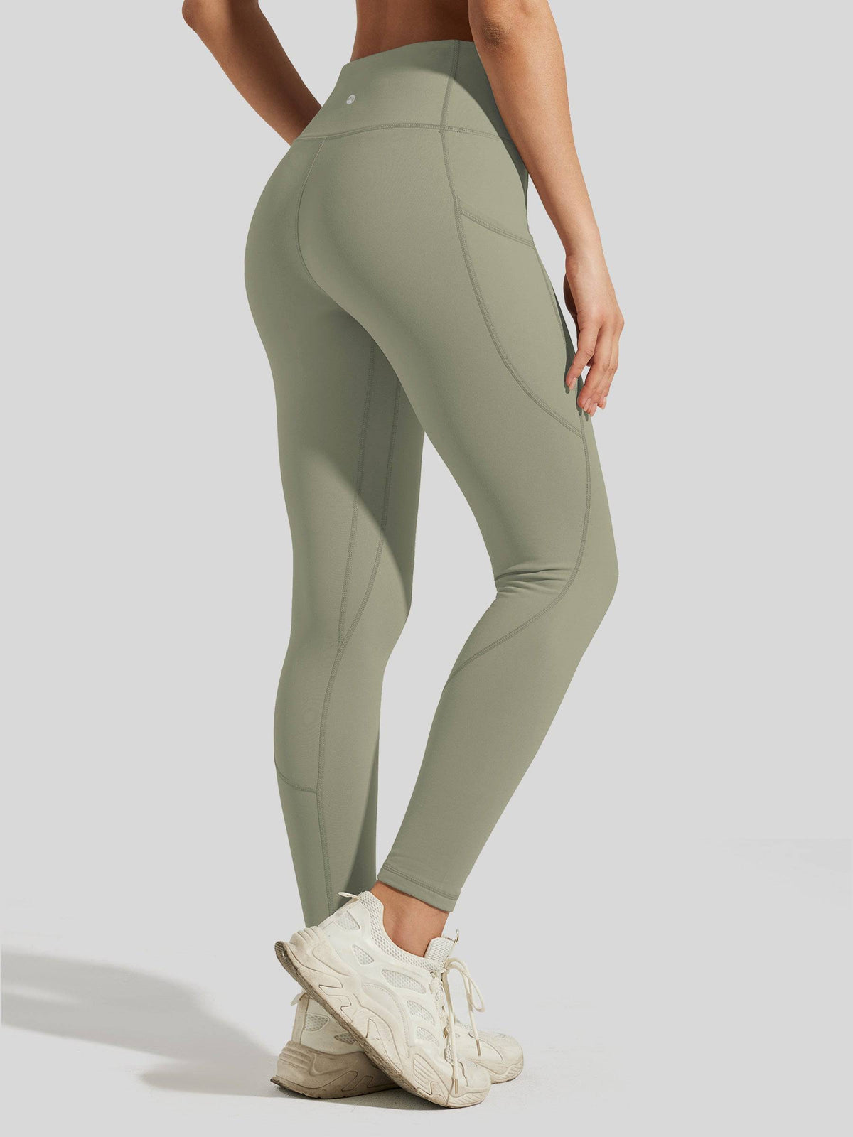 Willit Women_s Fluffy Fleece Lined Leggings 
