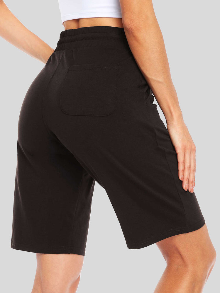 WILLIT Women's Cotton Bermuda Shorts 