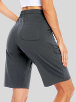 WILLIT Women's Cotton Bermuda Shorts 