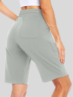 WILLIT Women's Cotton Bermuda Shorts 