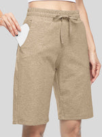 WILLIT Women's Cotton Bermuda Shorts 