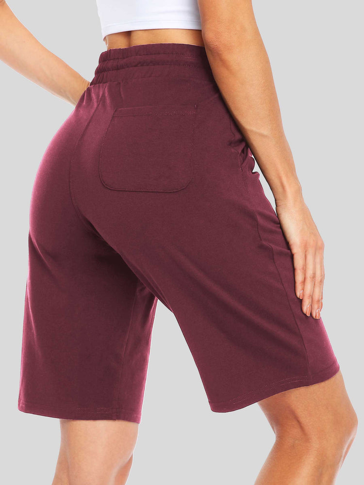 WILLIT Women's Cotton Bermuda Shorts 