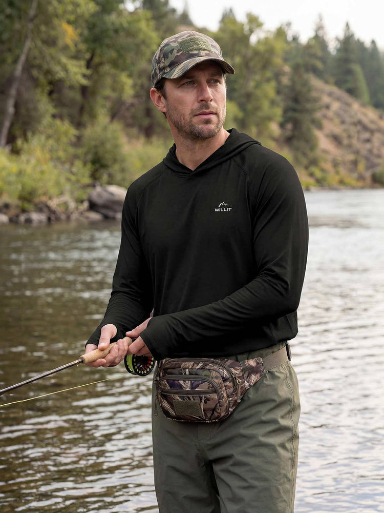 Men's Sun Protection Long Sleeve Shirts Hoodie 