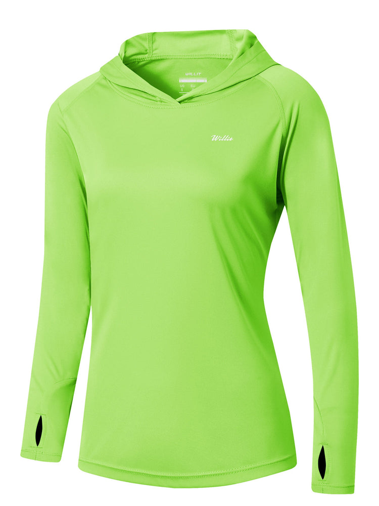 Willit Women's Sun Protection Hoodie UPF 50+ 