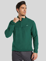 Willit Men's Fleece Pullover lightweight Sportswear 