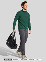 Willit Men's Fleece Pullover lightweight Sportswear 
