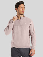 Willit Men's Fleece Pullover lightweight Sportswear 