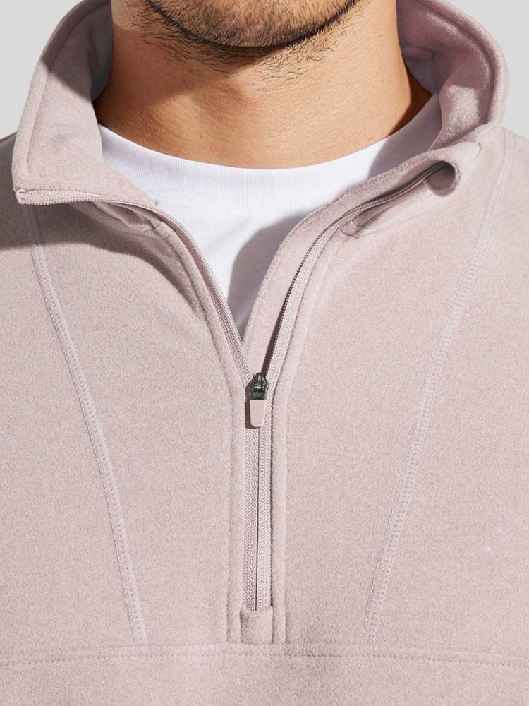 Willit Men's Fleece Pullover lightweight Sportswear 
