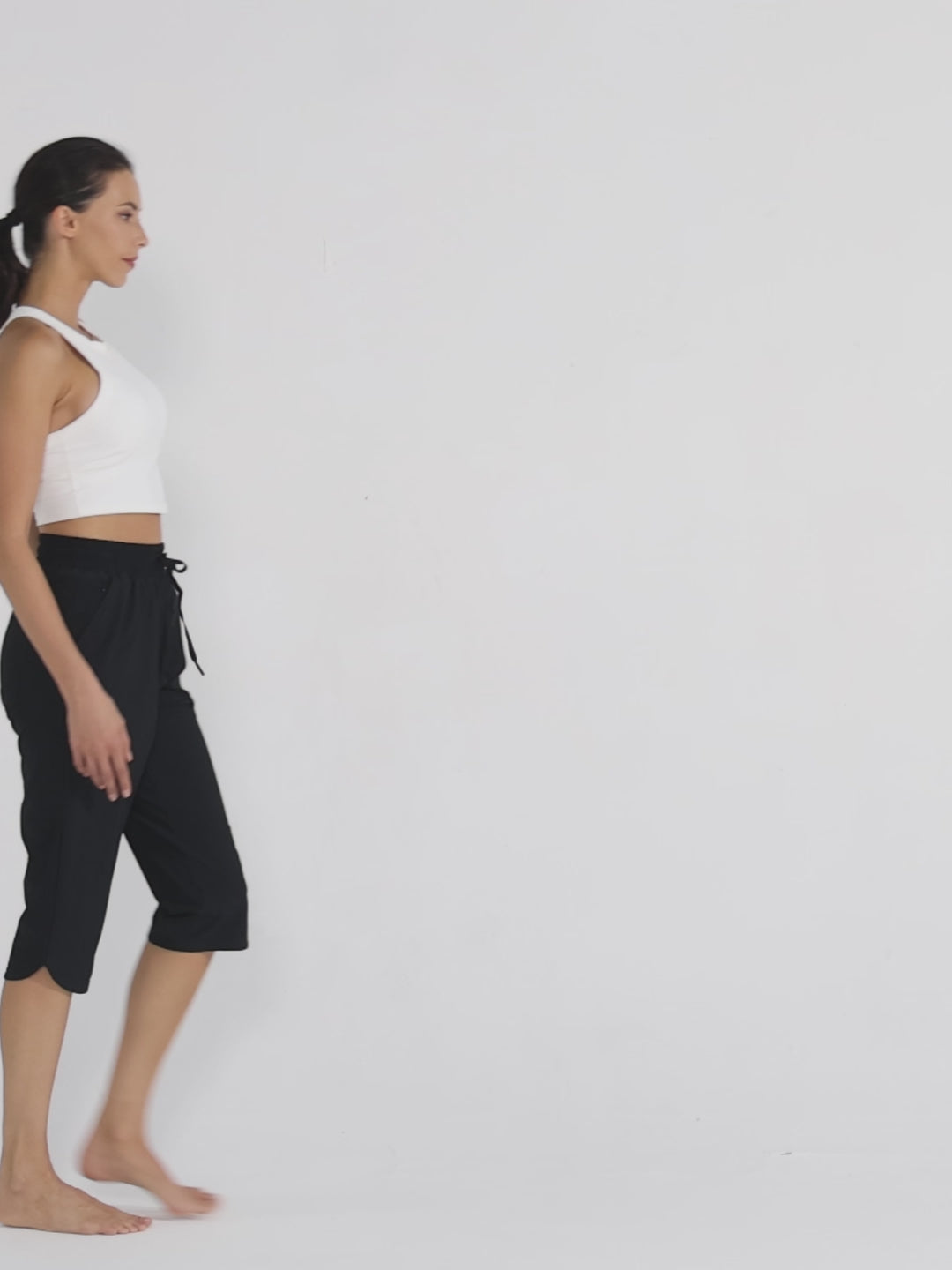 Women's Sports Woven Capri Pants