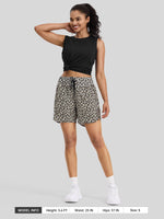 Wiliit Women's Active 5 Inseam Utility Shorts 