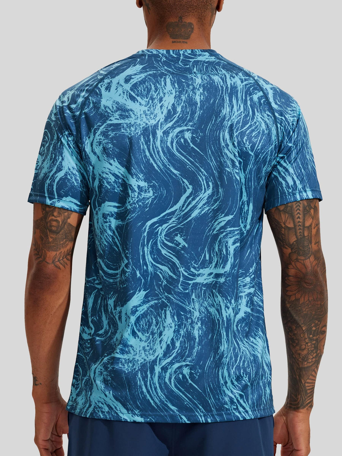 Willit Men's Sun Protection Crew Neck T-Shirt 