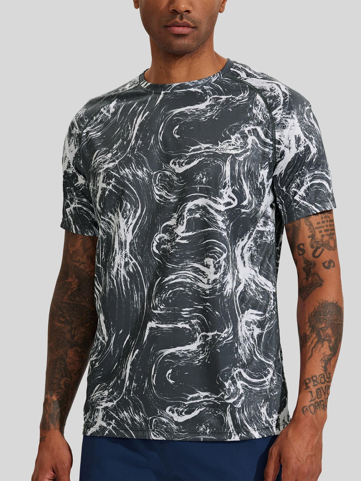 Willit Men's Sun Protection Crew Neck T-Shirt 