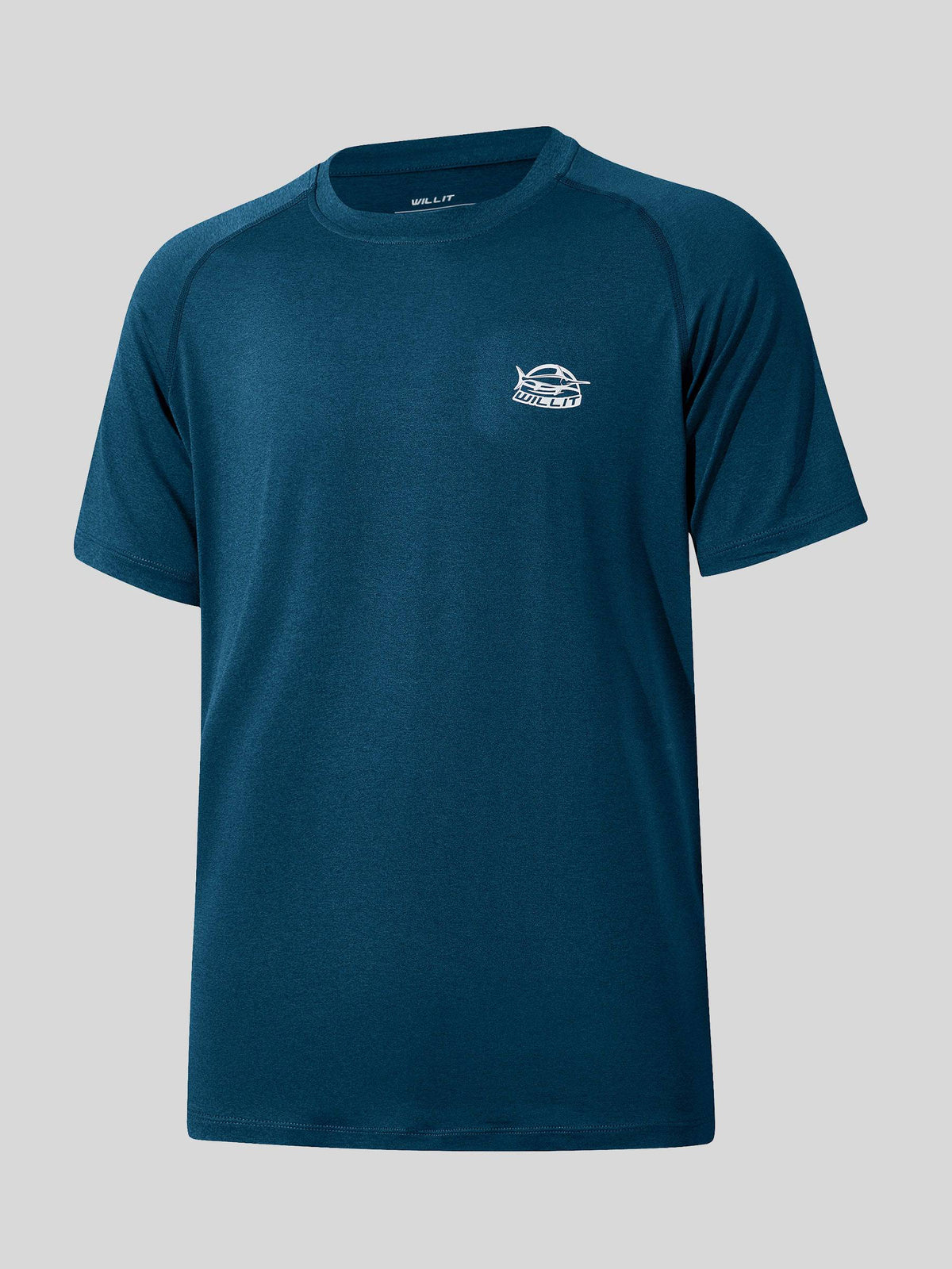 Willit Men's Sun Protection Crew Neck T-Shirt in 