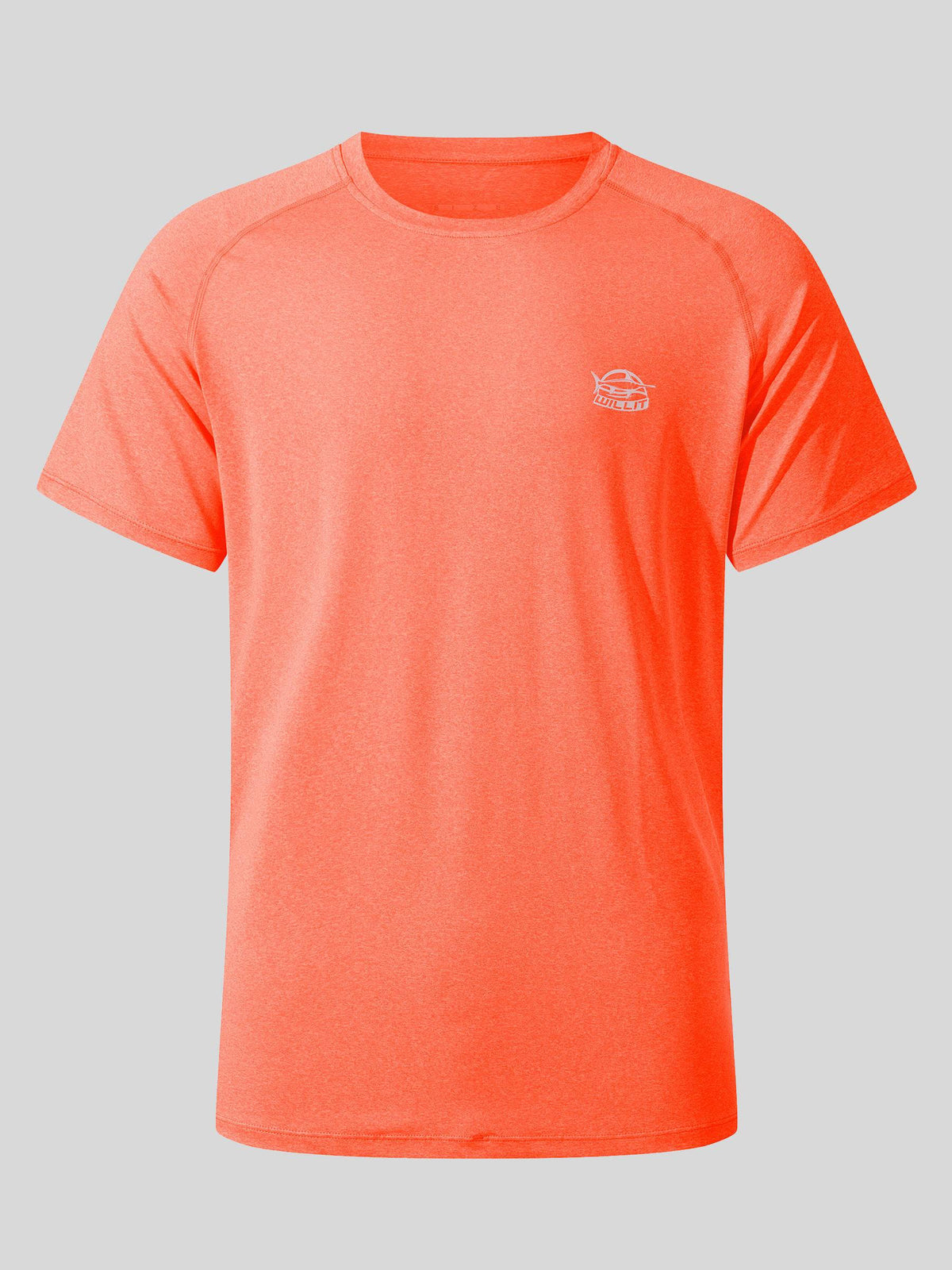 Willit Men's Sun Protection Crew Neck T-Shirt in 