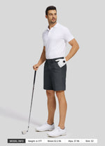Willit Men's Casual Golf Shorts 9 Inch 