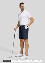 Willit Men's Casual Golf Shorts 9 Inch 