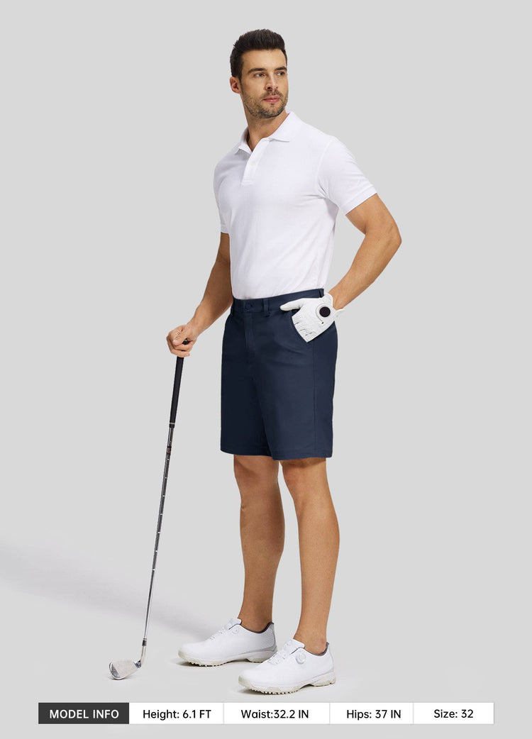 Willit Men's Casual Golf Shorts 9 Inch 