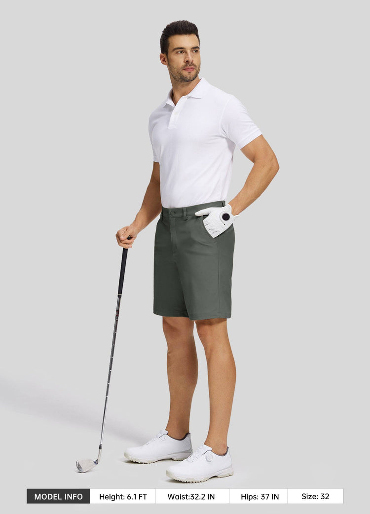 Willit Men's Casual Golf Shorts 9 Inch 