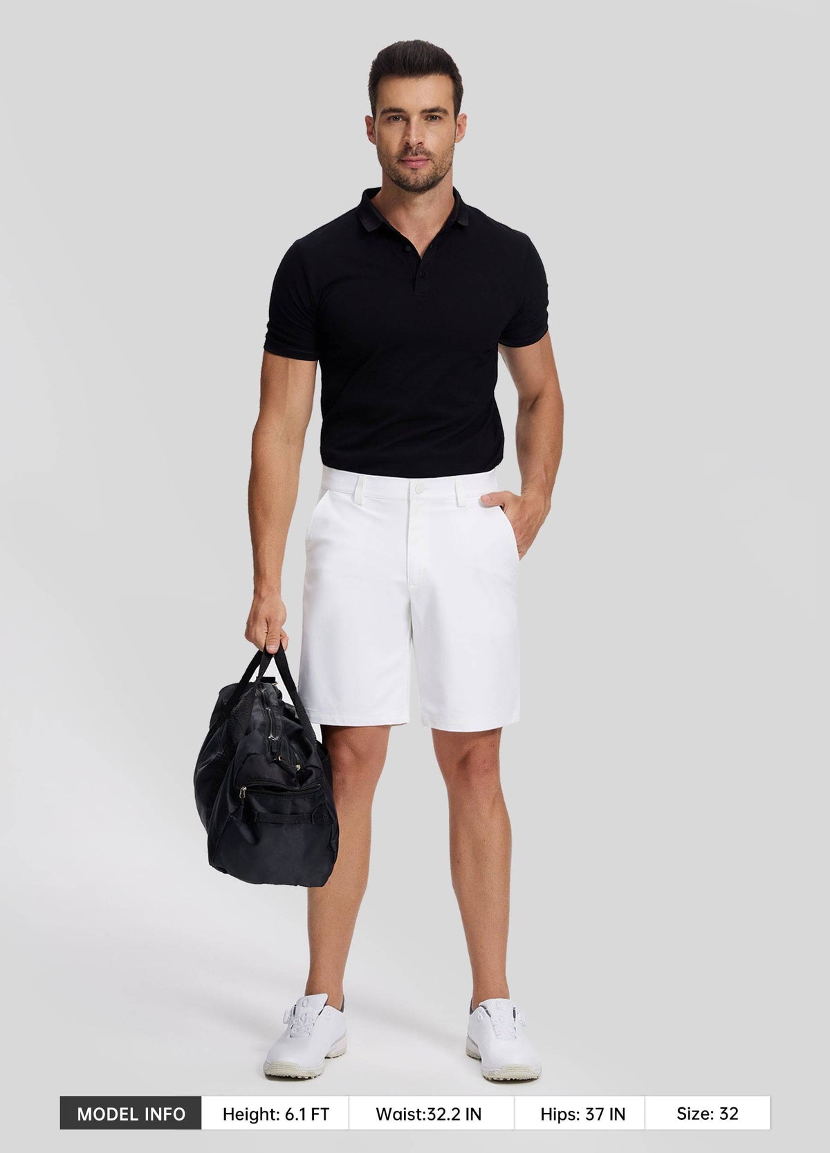 Willit Men's Casual Golf Shorts 9 Inch 