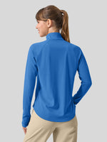 womens upf 50 sun shirt 1/4 zip 