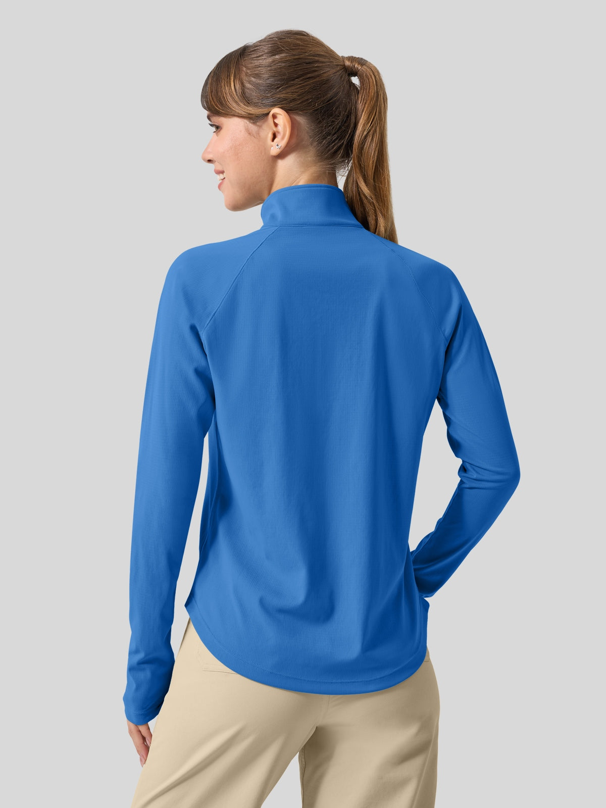 womens upf 50 sun shirt 1/4 zip 