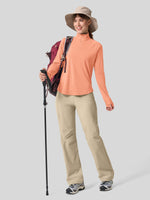 womens upf 50 sun shirt 1/4 zip 