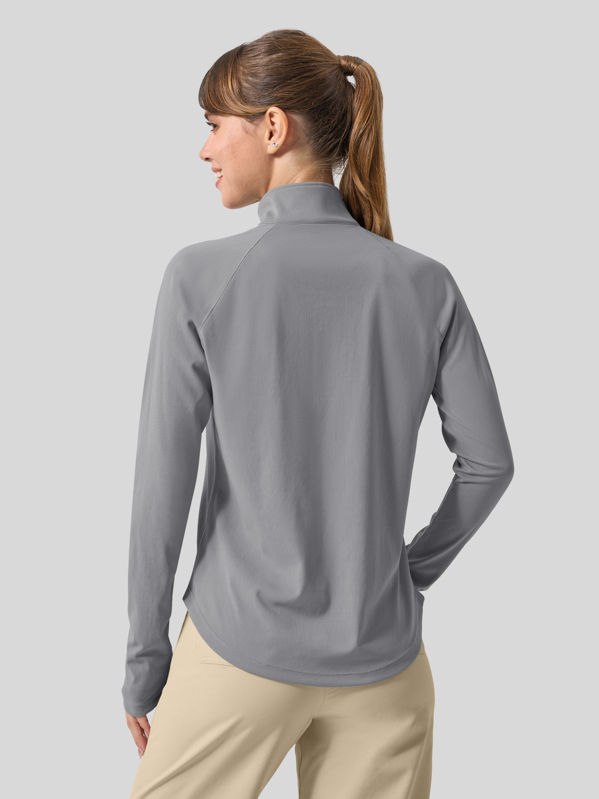 womens upf 50 sun shirt 1/4 zip 