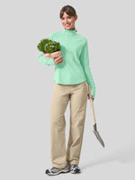 womens upf 50 sun shirt 1/4 zip 